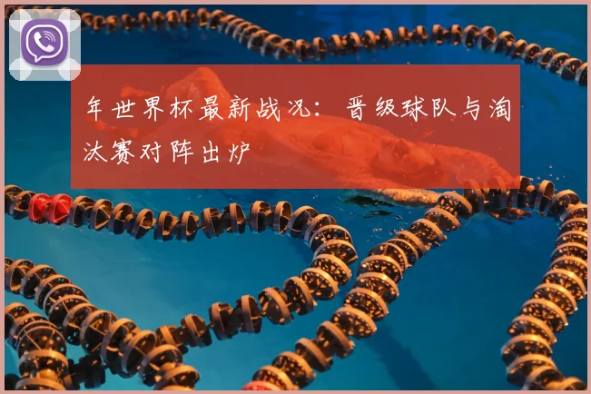 年世界杯最新战况:晋级球队与淘汰赛对阵出炉